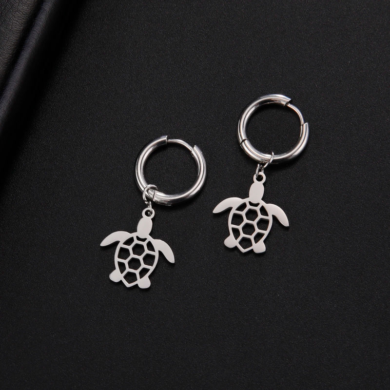 Athena Allure Designer Turtle earrings