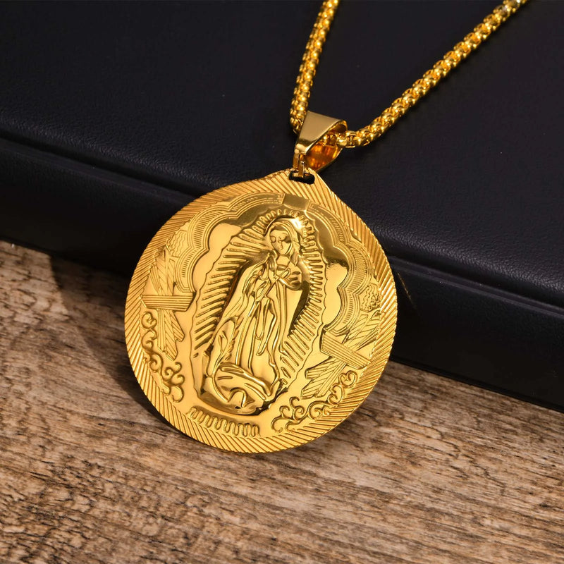 Athena Allure Virgin Mary Pendant