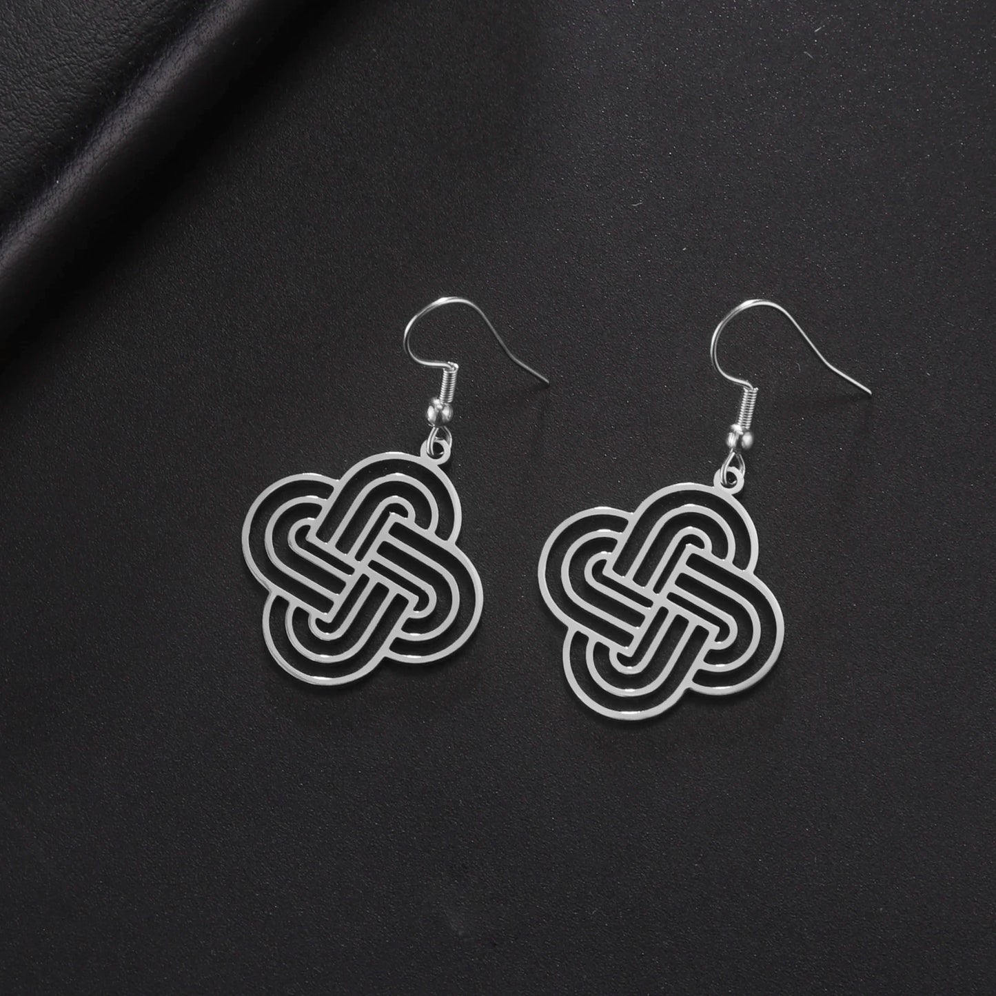 Athena Allure Designer Solomon’s Knot Earrings