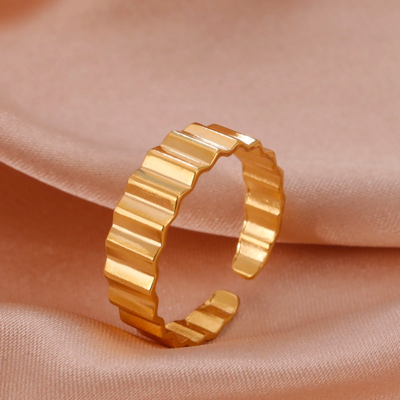 Athena Allure Designer Geo Ring