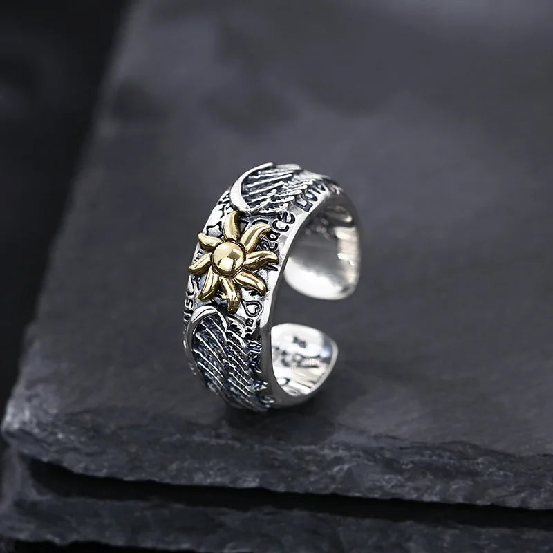 Athena Allure Designer Sun Ring
