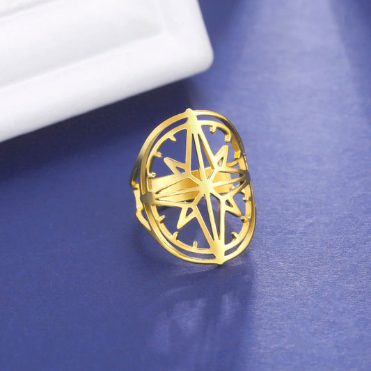 Athena Allure Designer North Star Ring