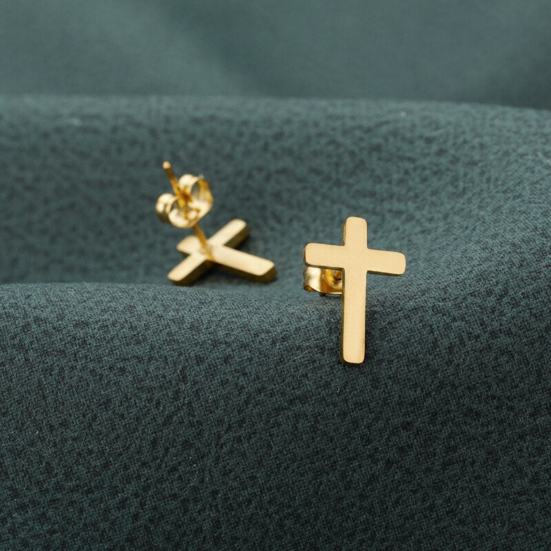 Athena Allure Cross Studs