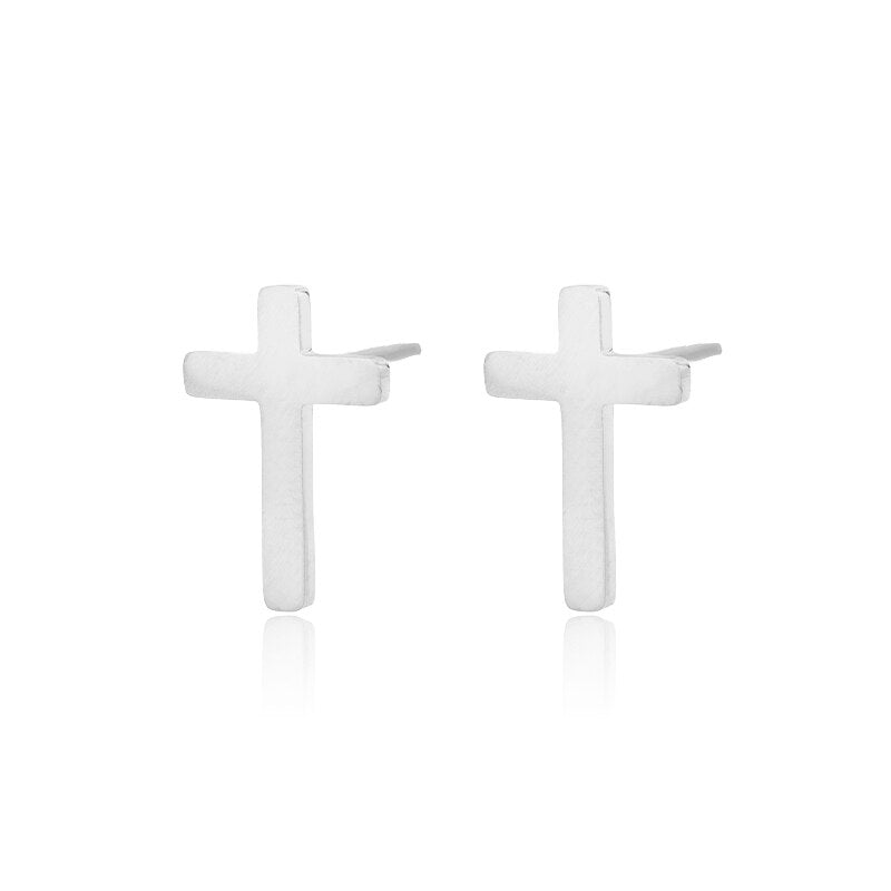 Athena Allure Cross Studs