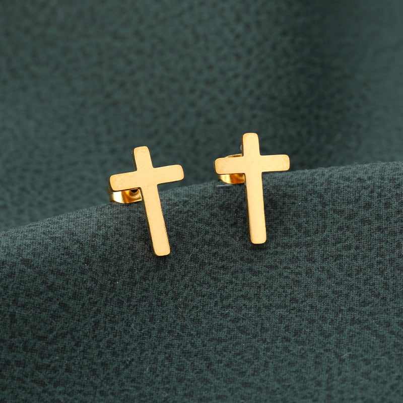 Athena Allure Cross Studs