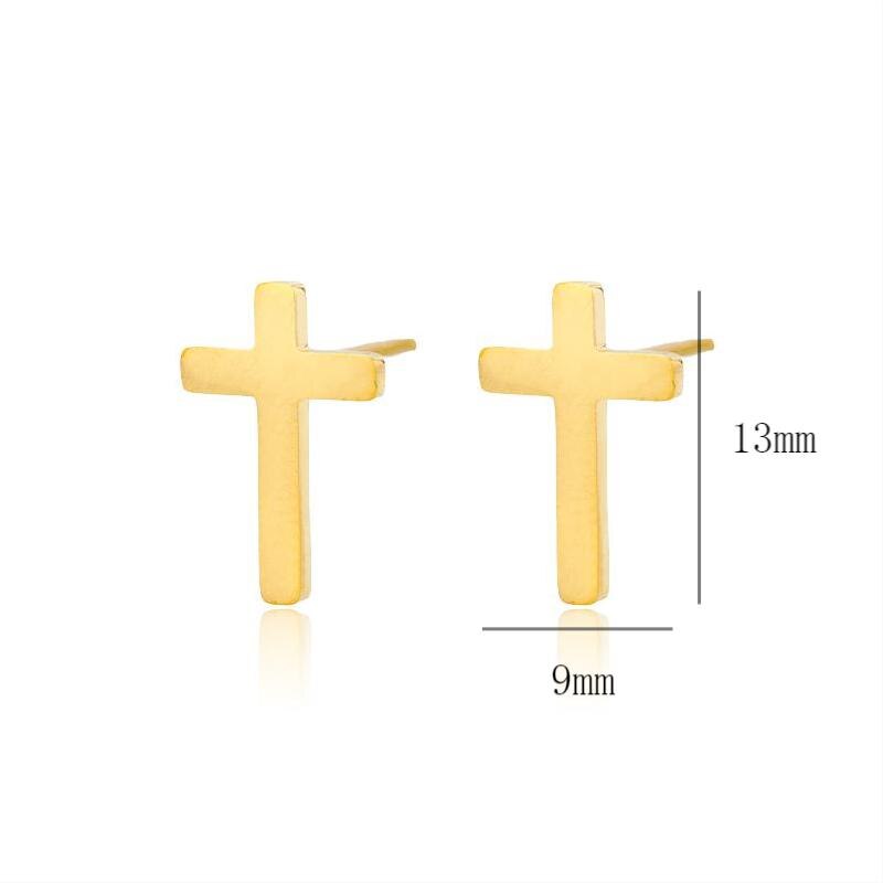 Athena Allure Cross Studs