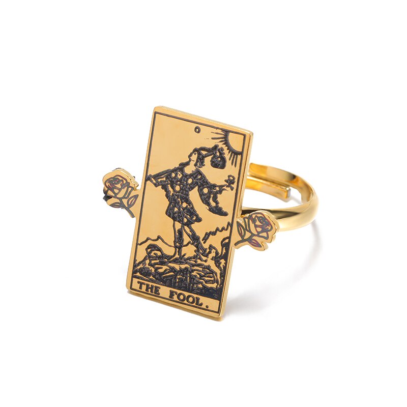 Vintage Occult Tarot Rings