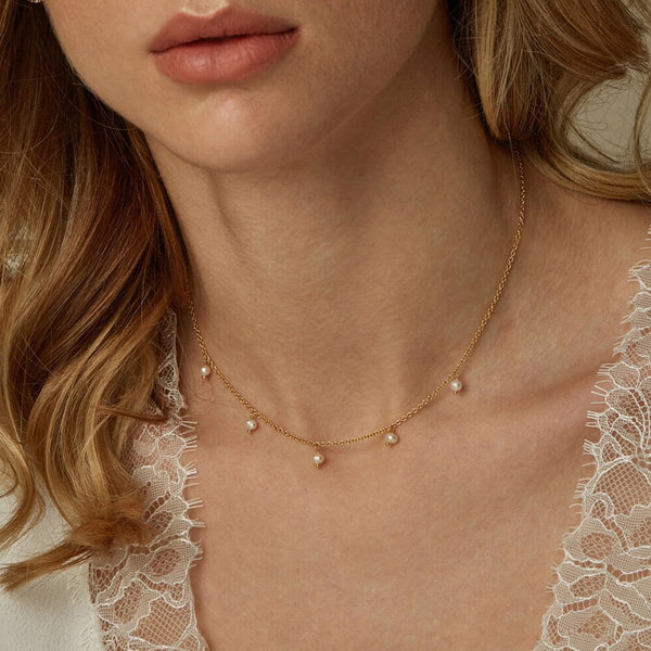 Pearl Tassle Choker