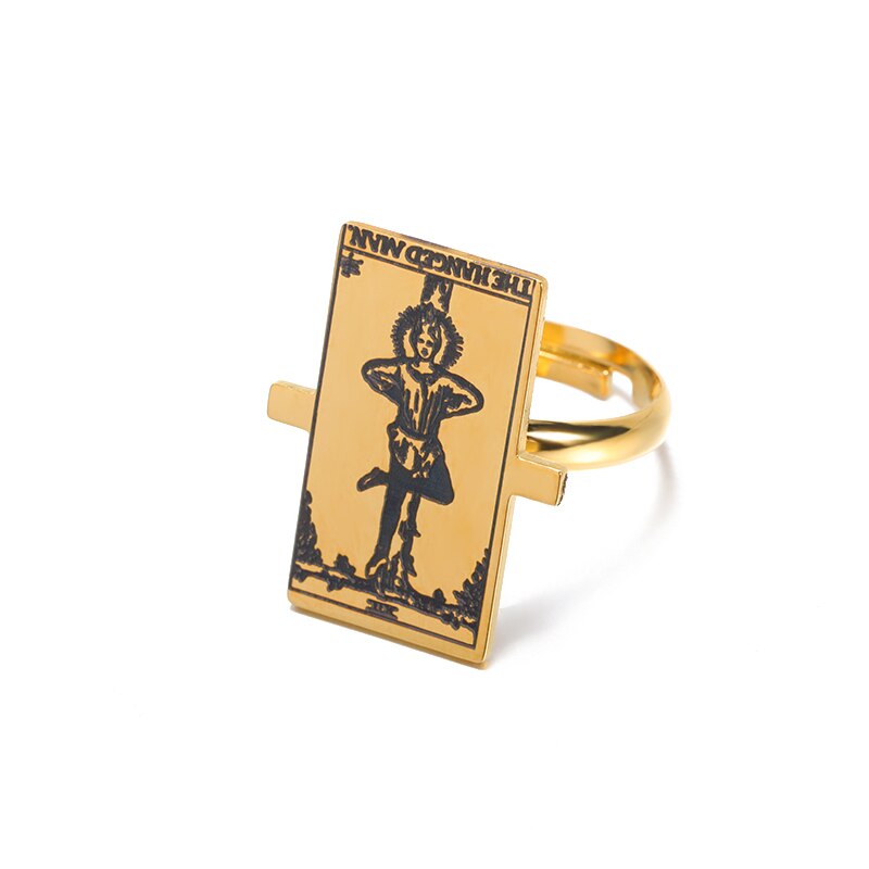 Vintage Occult Tarot Rings