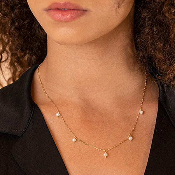 Pearl Tassle Choker